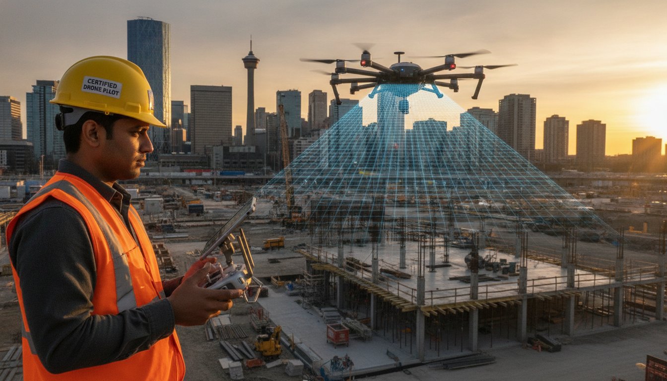 Construction Drone Photography in Calgary: The 2026 Professional Progress Tracking Guide