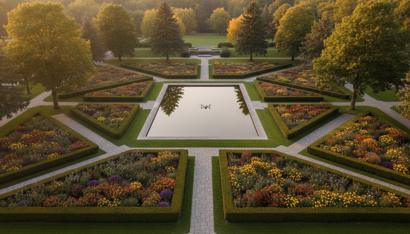 Capturing Legacy: A Guide to Memorial Garden Aerial Photography in Canada