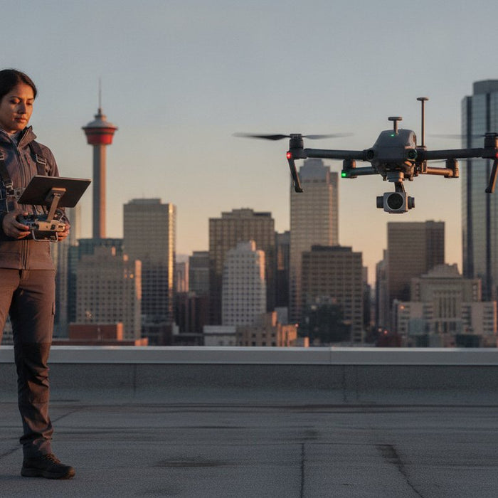 Controlled Airspace Drone Photography in Calgary: A Professional Guide (2026)