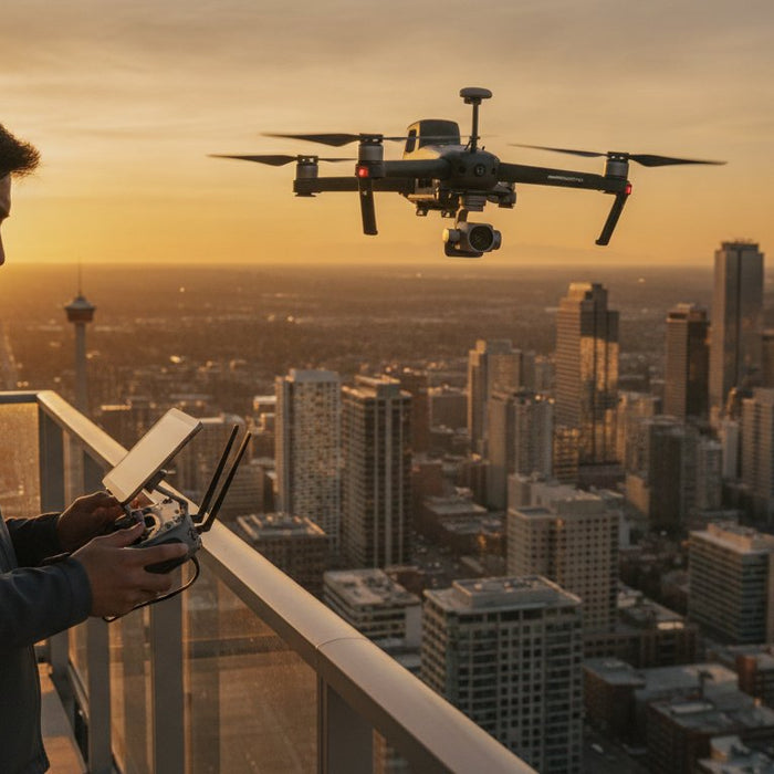 Controlled Airspace Drone Photography in Calgary: A Professional Guide (2026)