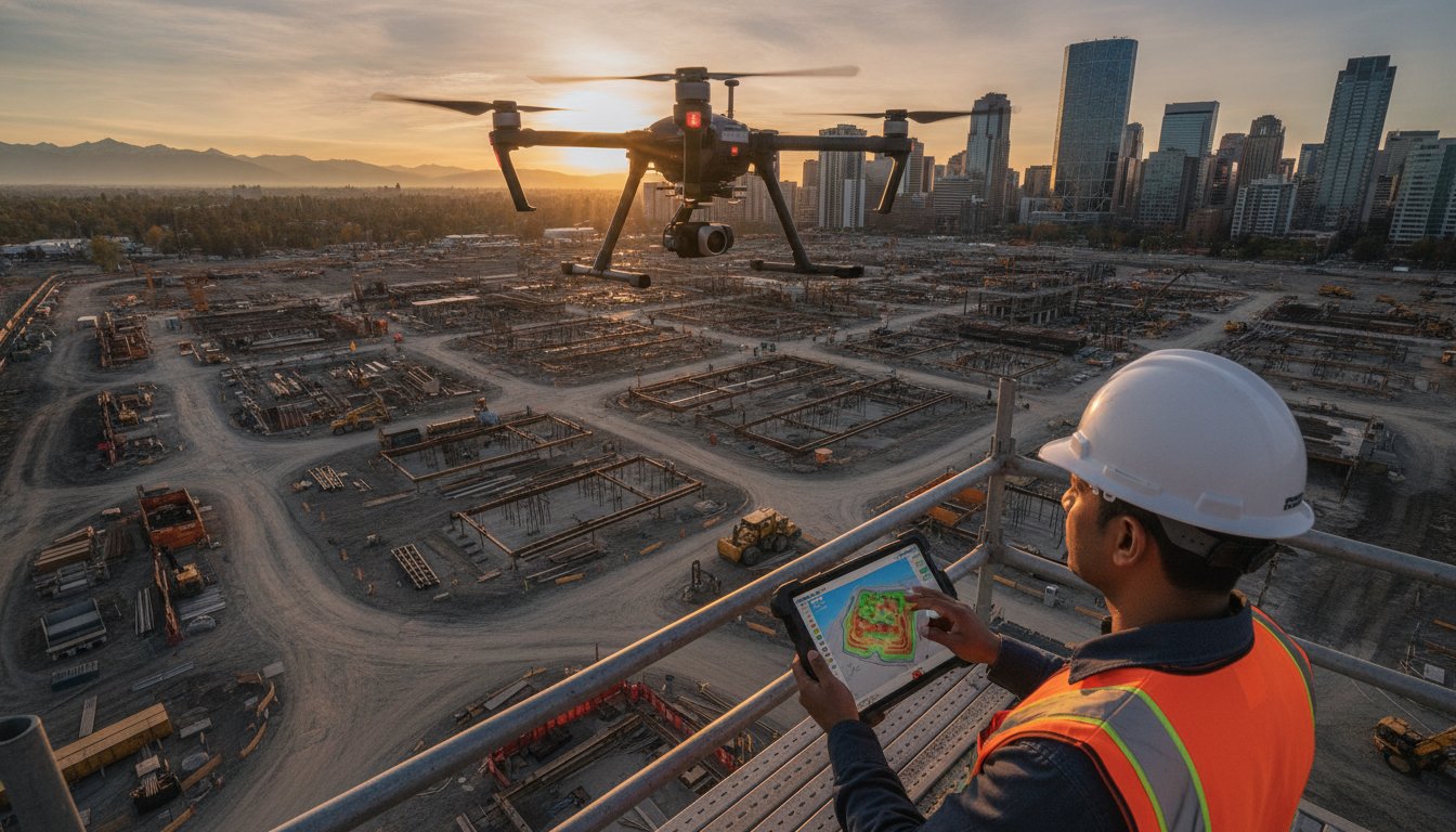 Professional Construction Site Drone Photography in Calgary: The 2026 Guide