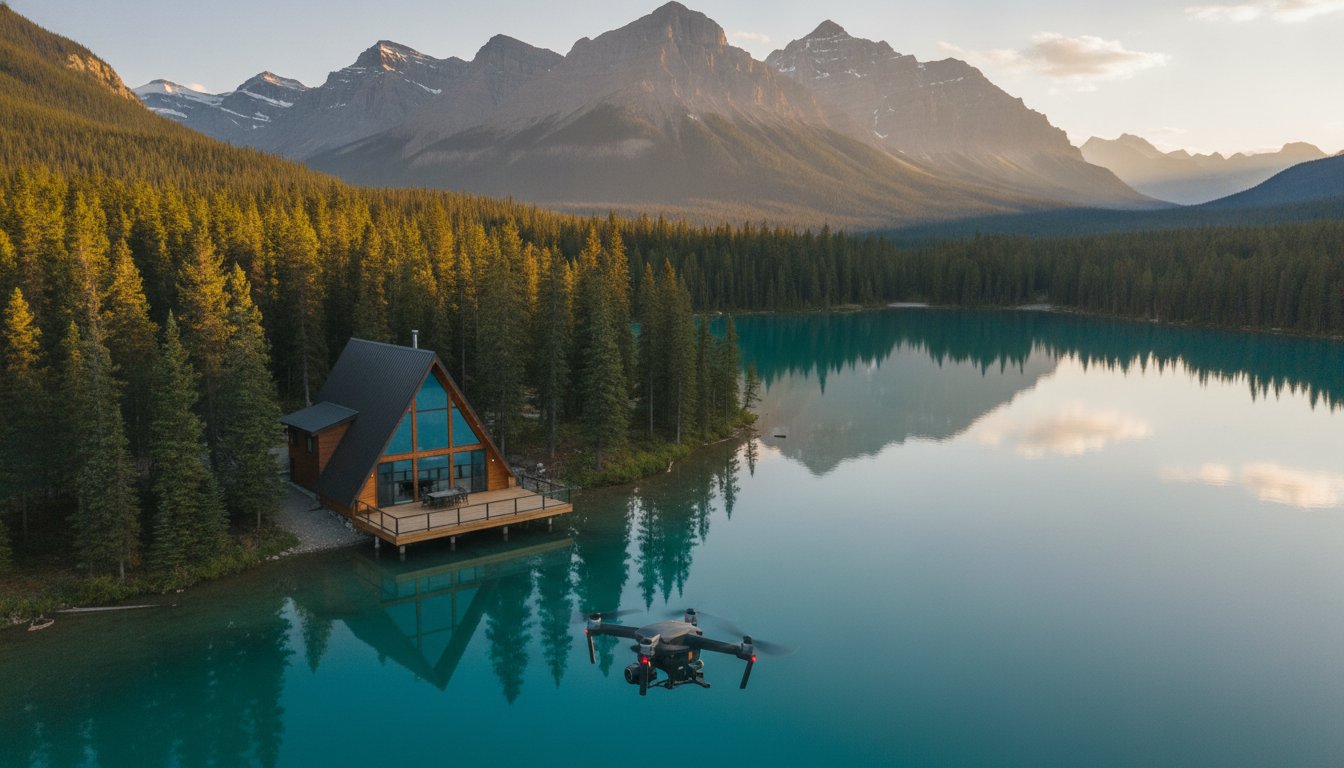 Vacation Rental Aerial Photography in Alberta: The 2026 Professional Guide