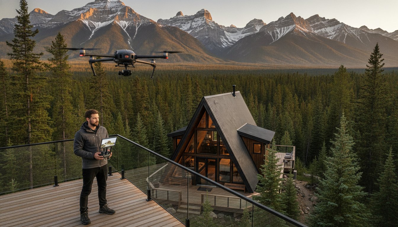 Vacation Rental Aerial Photography in Alberta: The 2026 Professional Guide
