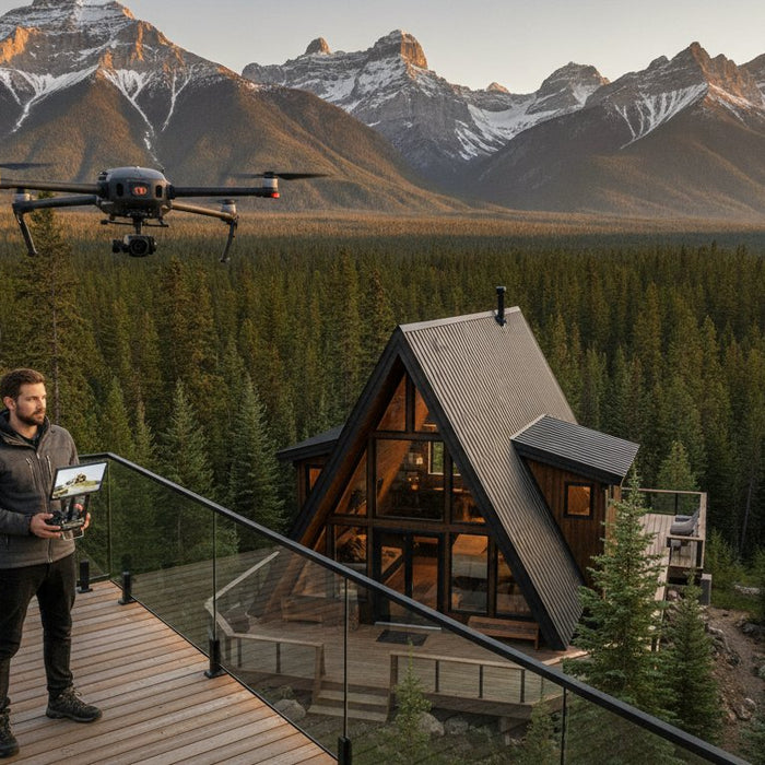 Vacation Rental Aerial Photography in Alberta: The 2026 Professional Guide